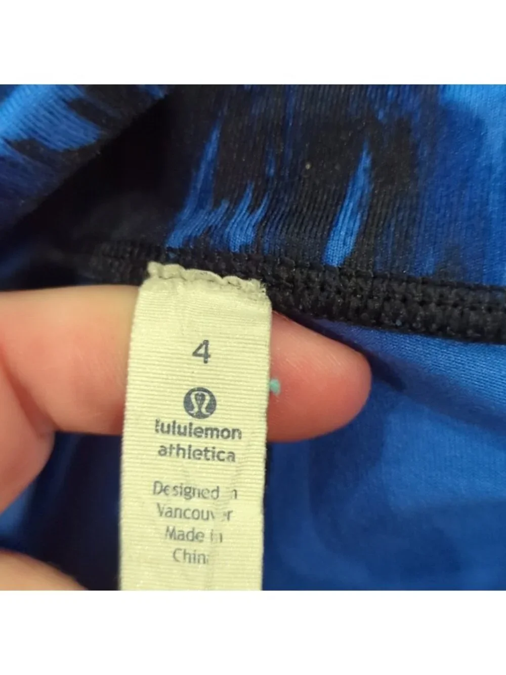 Lululemon Wunder Under Crop (Hi-Rise)Painted Animal Sprinkler Black